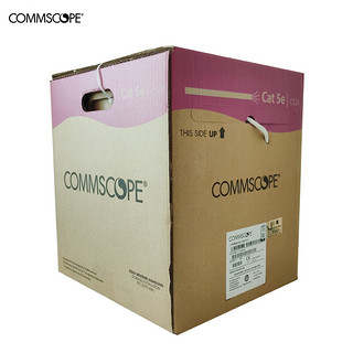 康普 AMP NETCONNECT原装超五类网线（0.51±0.02mm）屏蔽网线箱线  305米 219413-2