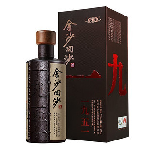 PLUS会员：JINSHA 金沙 回沙酒 纪年酒1951 53度 酱香型白酒 500ml 单瓶装