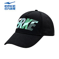 ERKE 鸿星尔克 运动帽男女情侣棒球帽潮流百搭遮阳帽旅游户外帽子鸭舌帽