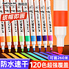 Touchcolor touch color 丙烯马克笔软头儿童不透色学生专用防水速干丙烯笔diy水彩笔无毒可水洗笔