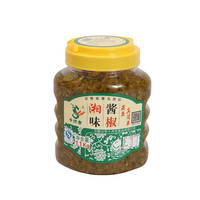 十月丰 辣酱 湘味酱椒蒸鱼头剁椒酱 剁椒鱼头 拌面 下饭酱2瓶装