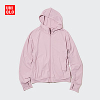 限尺码：UNIQLO 优衣库 AIRism系列 444531 女士连帽防晒衣