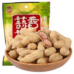 Huiji 徽记 食品蒜香带壳煮花生下酒菜300g