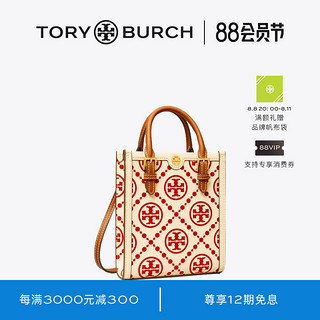 TORY BURCH TORYBURCH汤丽柏琦T MONOGRAM迷你托特包琴谱包88650