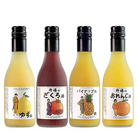 SELSIN 升禧 日式柚子菠萝石榴果酒 4瓶