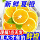 百果捞铺子 新鲜多汁夏橙  精品3斤（单果65-70mm）