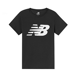 new balance NB女运动休闲针织LOGO圆领半袖