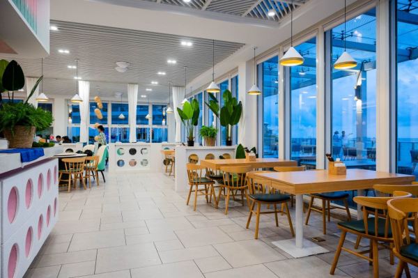 一岛一酒店,含环岛接送和往返船票!珠海花舞国际海岛酒店 听海大床房1晚套餐(含双早+景区环岛接送服务等)