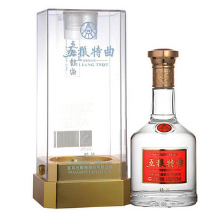 五粮液 五粮特曲精品 52度500ml 浓香型白酒 单瓶装