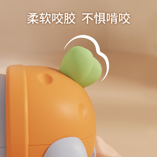 Dimoarch 迪漫奇 婴儿电动爬娃玩具趣味宝宝婴幼儿学爬早教音乐启蒙爬行跳舞男女孩0-1岁4-6月新生儿抬头训练兔子蓝色