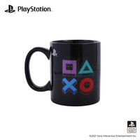 PlayStation 图标马克杯 PS陶瓷水杯子 游戏周边