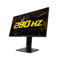 PLUS会员：ASUS 华硕 VG258QM 24.5英寸TN显示器 （1960x1080、280Hz、0.5ms、HDR400）