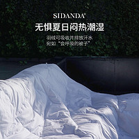 SIDANDA 诗丹娜 160支4A羽绒被95白鹅绒夏被 150*200cm