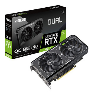 ASUS 华硕 DUAL-RTX3060TI-08GD6X 8GB 独立显卡