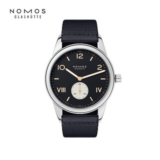 NOMOS Club系列736.S4-S包豪斯撞色表盘手动机械表男表七夕送礼