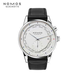 NOMOS Zurich系列805 经典透底款 世界时间自动机械德表男表七夕送礼物