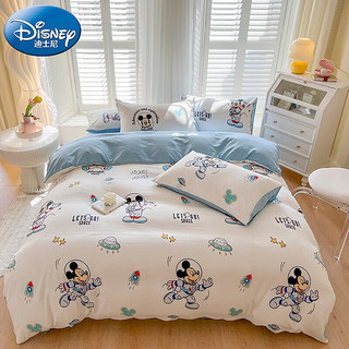 Disney 迪士尼 床上四件套  太空米奇 200*230cm