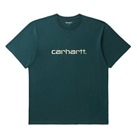 carhartt WIP 男士Logo刺绣T恤 CHXTES231022KWHX