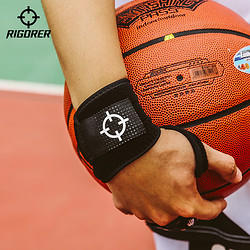 RIGORER 准者 运动护腕篮球健身排球运动男女士护具力量训练扭伤腱鞘护腕 黑色Z118131101 均码