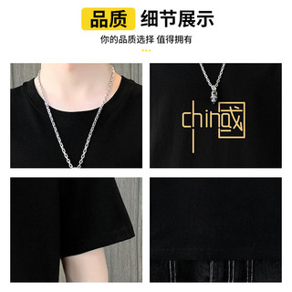 TUCANO啄木鸟夏季印花短袖t恤男士冰丝薄款圆领休闲百搭青年潮流体恤衫 088绿色 XL