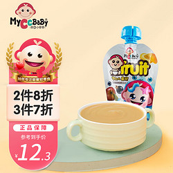 MyCcBaBy 我D小蔡蔡 好价来了 果泥新鲜水果膳食纤维婴幼儿宝宝辅食