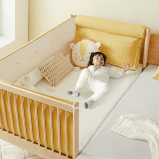 BoBDoG 巴布豆 婴儿床 三面床围款 160*80cm