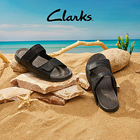 Clarks 其乐 克鲁斯系列男士春夏魔术贴沙滩鞋休闲凉鞋男