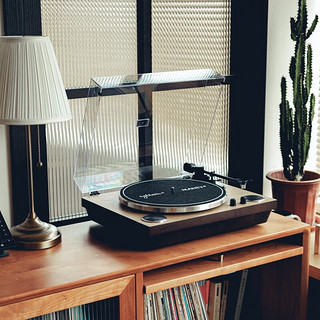syitren 赛塔林 MANTY III一体式黑胶唱片机木质复古留声机音响HIFI蓝牙音箱老式
