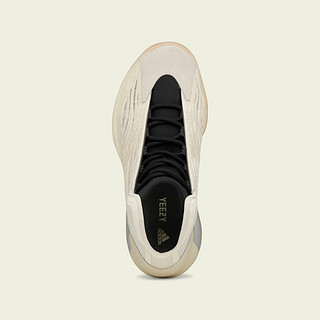 adidas ORIGINALS Yeezy Qntm 中性篮球鞋 HQ2085 米黄/黑/浅灰 37