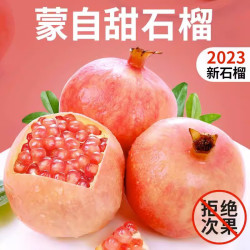 mengzishiliu 蒙自石榴 云南蒙自甜石榴礼盒装9颗(4.2-4.7斤)