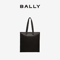 BALLY 巴利 2023新款男士黑色皮革托特包6303152