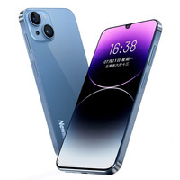 纽曼 Newsmy X15pro智能手机 5G移动联通电信卡老年人智能手机双卡双待学生便宜长续航手机 深海蓝