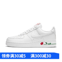 耐克 NIKE AIR FORCE AF1空军一号玫瑰情人节男子低帮板鞋 CU6312-100