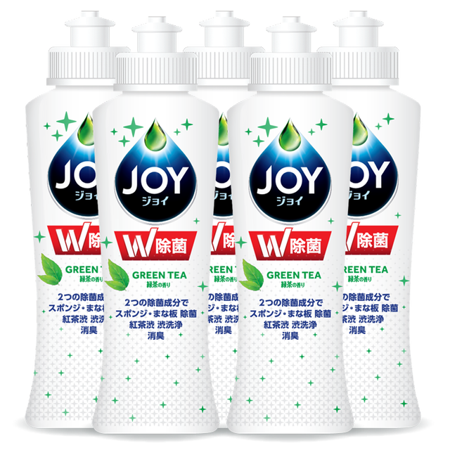 febreze 风倍清 宝洁进口日本Joy超浓缩去油污洗洁精不伤手洗碗175ml*5小瓶洗碗液