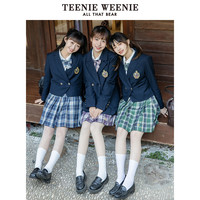 TeenieWeenie小熊JK短款西装外套女潮夏款学院风甜美