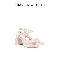 CHARLES & KEITH CHARLES&KEITH;夏季新款CK1-60920335明星同款露趾高跟凉鞋女鞋