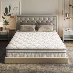 sleemon 喜临门 高纯乳胶邦尼尔弹簧床垫 3d椰棕床垫 4d磁悬浮舒适版