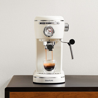 美国宜盾普美意式咖啡机家用小型全半自动浓缩蒸汽打奶泡一体