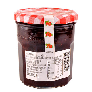 法国进口 （Bonne maman） 蓓妮妈妈果酱370g多种口味可选 草莓果酱370g
