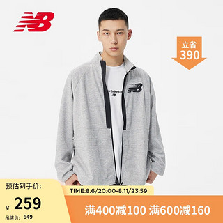 new balance 23早春男女同款舒适休闲运动跑步针织外套 SXY-UJ31053 U3