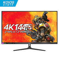 KOIOS 科欧斯 K3223UL 32英寸IPS显示器（3840*2160、144Hz、100%sRGB、HDR400）