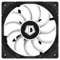 ID-COOLING 9CM薄扇 黑色无光机箱风扇 4PIN接口 PWM温控 适用ITX下压式电脑散热器改装风扇 TF-9215