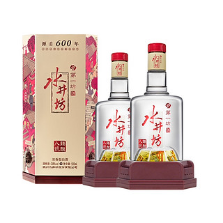 88VIP：swellfun 水井坊 臻酿八号浓香低度白酒38度500ml*2瓶纯粮食酒宴请礼盒送礼