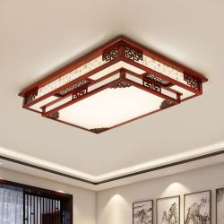 Grevol 品拓 新中式实木吸顶灯中国风全光谱护眼led客厅主灯古典大厅灯具
