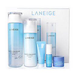 LANEIGE 兰芝 水凝清盈水乳5件套