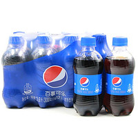 pepsi 百事 可乐PET300ML*6瓶可乐型汽水碳酸饮料