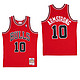 mitchell & ness SW球迷版 NBA公牛队阿姆斯特朗 男款复古篮球服 SMJYSB19121