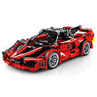 SEMBO BLOCK 森宝积木 701505 法拉利 FXX K 1:18 回力车积木模型