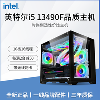 技嘉 GIGABYTE英特尔i5 13490F独显电竞游戏高配置电脑主机海景房办公组装台式机