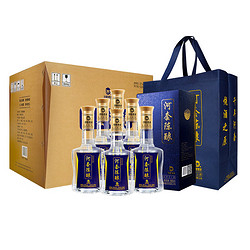 河套酒业（HETAOLIQUOR） 河套陈酿 50度 内蒙浓香型白酒 500ml*6瓶整箱装